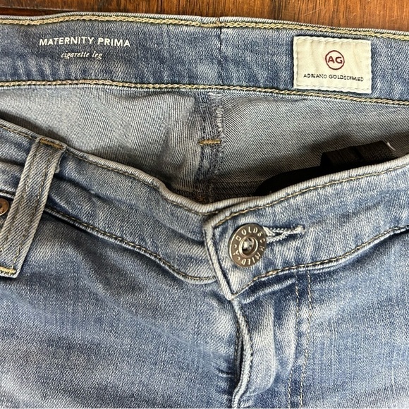 AG Adriano Goldshmied Maternity Prima Cigarette Leg Jeans - Picture 3 of 7